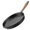 Traditional sautépanne 30 cm med valnøtthåndtak