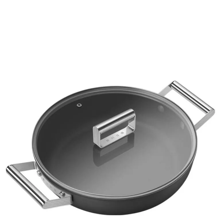 Traktørpanne 28 cm keramisk svart
