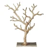 Tressa smykkeholder 33 cm lys gull