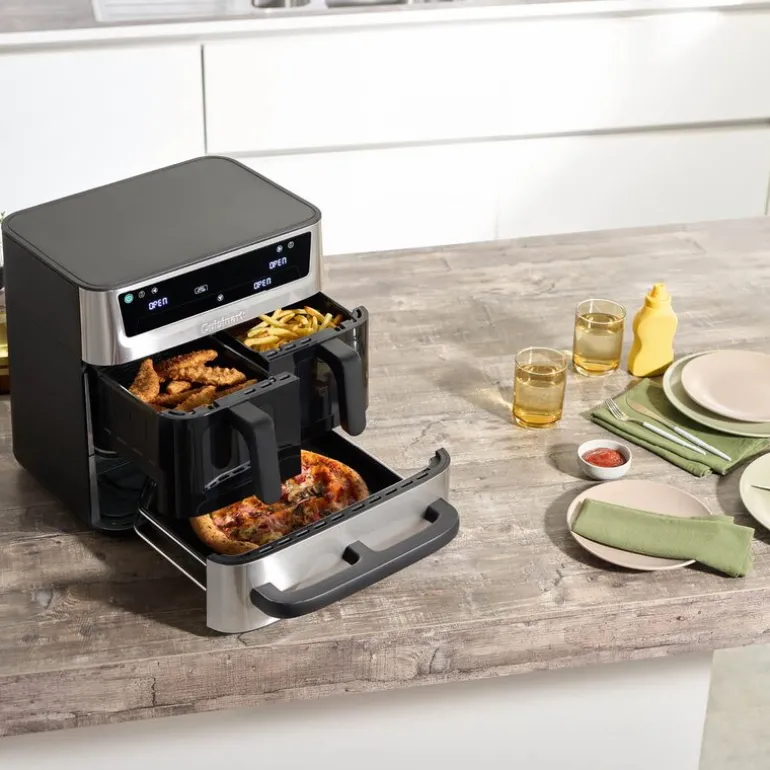 TriZone airfryer AFT13XSSE 13,2L 2550W rustfritt stål