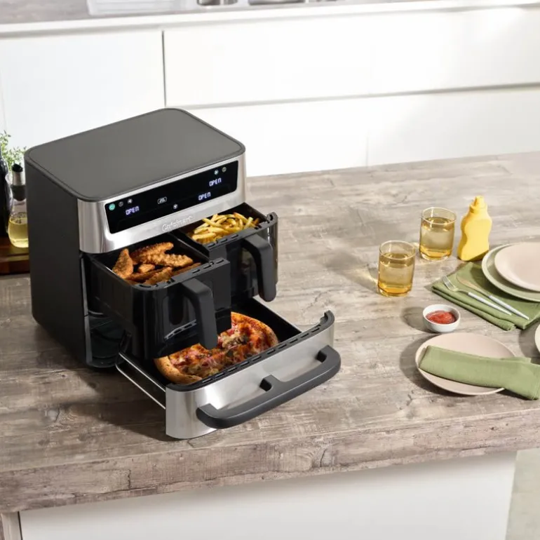 TriZone airfryer AFT13XSSE 13,2L 2550W rustfritt stål