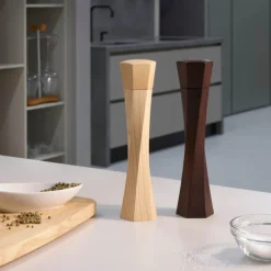 Twist salt- og pepperkvern keramisk 26 cm mørk asketre