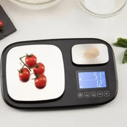 Ultimate kjøkkenvekt med to soner 0,2g–1kg + 1g–10kg