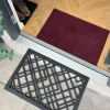 Unicolor gulvmatte 40x60 cm bordeaux