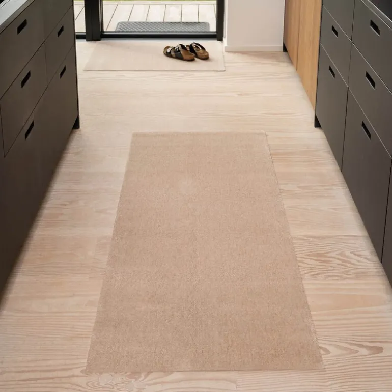 Unicolor gulvmatte 90x60 cm cm ivory