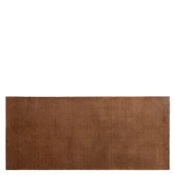 Unicolor gulvmatte 200x90 cm cognac