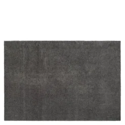 Unicolor gulvmatte 130x90 cm steelgrey