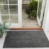 Unicolor gulvmatte 120x67 cm steelgrey