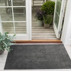 Unicolor gulvmatte 120x67 cm steelgrey