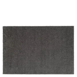 Unicolor gulvmatte 90x60 cm steelgrey