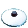 Universal glasslokk m/knott 28 cm