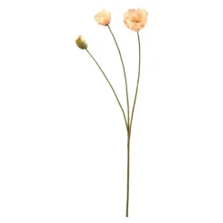 Valmue 75 cm peach