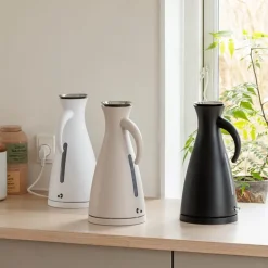 Vannkoker 1,5L matt hvit