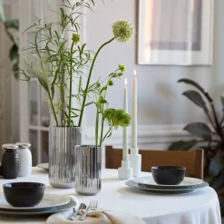 Vase 20,5 cm rustfritt stål