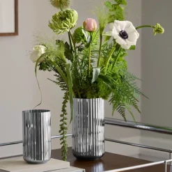 Vase 20,5 cm rustfritt stål