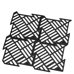 Vaskematte 16x16 cm svart