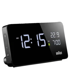 Vekkerklokke digital 14 cm svart