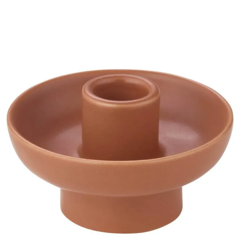 Vela lysestake 9 cm orange