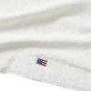 Velour jacquard ornament håndkle 70x130 cm snow white