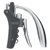 Vertikal korketrekker 17,5x17,5x4,8 cm svart/sølv
