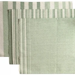 Vibeke Klint bordbrikke tynn stripe 33x48 cm green