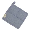 Vide grytelapp 20x20 cm denim