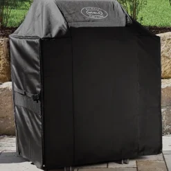 Videro/AllFlame 3 grilltrekk 125x52x111 cm svart