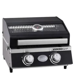 Videro gassgrill G2-P 4400W svart