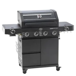 Videro Pro G4-S Vario+ gassgrill 20500W svart