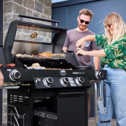 Videro PRO G3-S Vario+ gassgrill 17000W svart