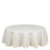 Vide rund bordduk Ø160 cm offwhite