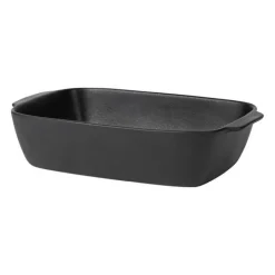 Vig ovnfast fat 33x20,5x7,5 cm antik svart