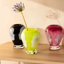Vi Møtes vase 18 cm svart