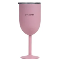 Vinglass termo LIVSNYTER 40 cl lys rosa