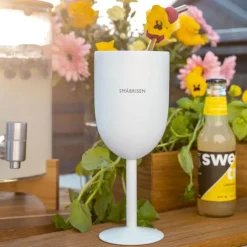 Vinglass termo SMÅBRISEN 40 cl hvit