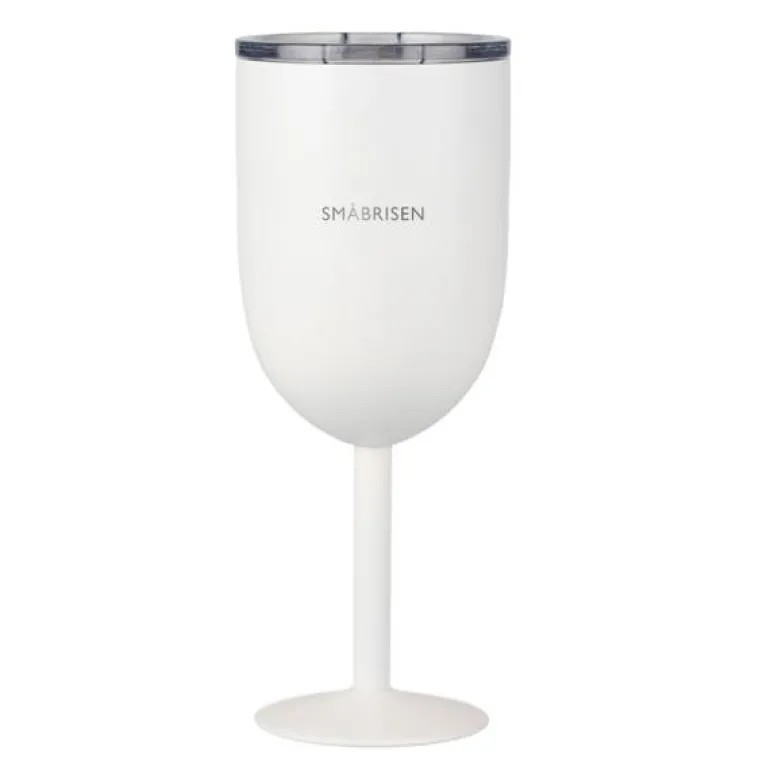 Vinglass termo SMÅBRISEN 40 cl hvit