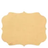 Vintage bordbrikke 44x35 cm beige