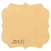 Vintage glassbrikke 12x12 cm beige