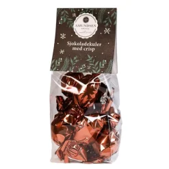 Vinter sjokoladekuler crisp 100g