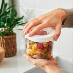 Vison matoppbevaring rund 0,75L
