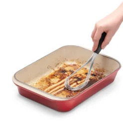 Visp sammenleggbar 3 posisjoner 23 cm svart