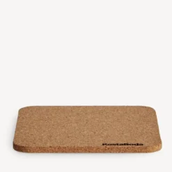 Viva glassbrikke 9,6x9,6 cm 4 stk kork