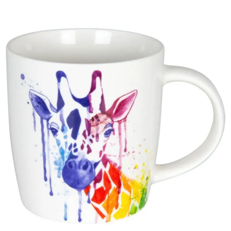 Watercoloured krus 40 cl Sjiraff