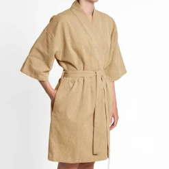 Wellness badekåpe M/L khaki