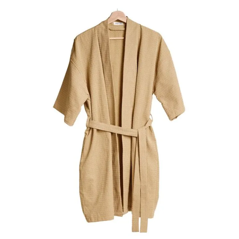Wellness badekåpe M/L khaki