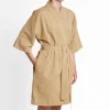Wellness badekåpe S/M khaki
