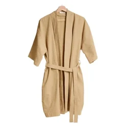 Wellness badekåpe S/M khaki