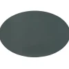 West kuvertbrikke oval 43,5x28,5 cm mørk grønn