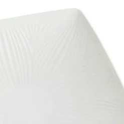 White Folia skulpturell skål 26 cm