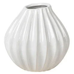 Wide vase S 15x15 cm Ivory